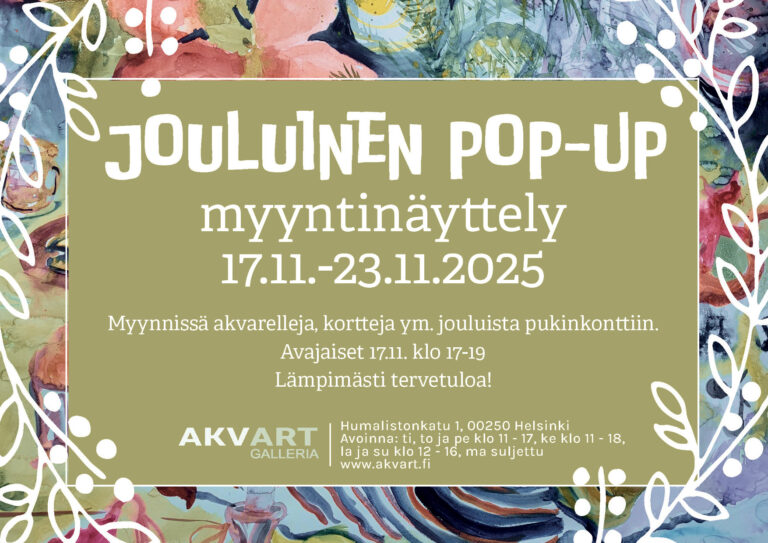 Akvart Joulu-pop-up 2025