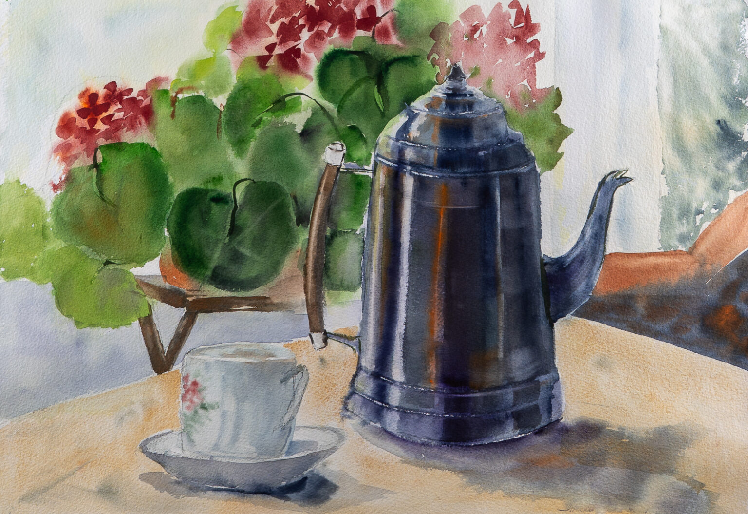 Mummolan kahvipöydässä - Mattila Sinikka