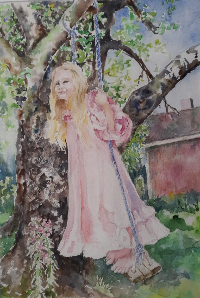 Keinutyttö - Prikko Siivonen-Takku