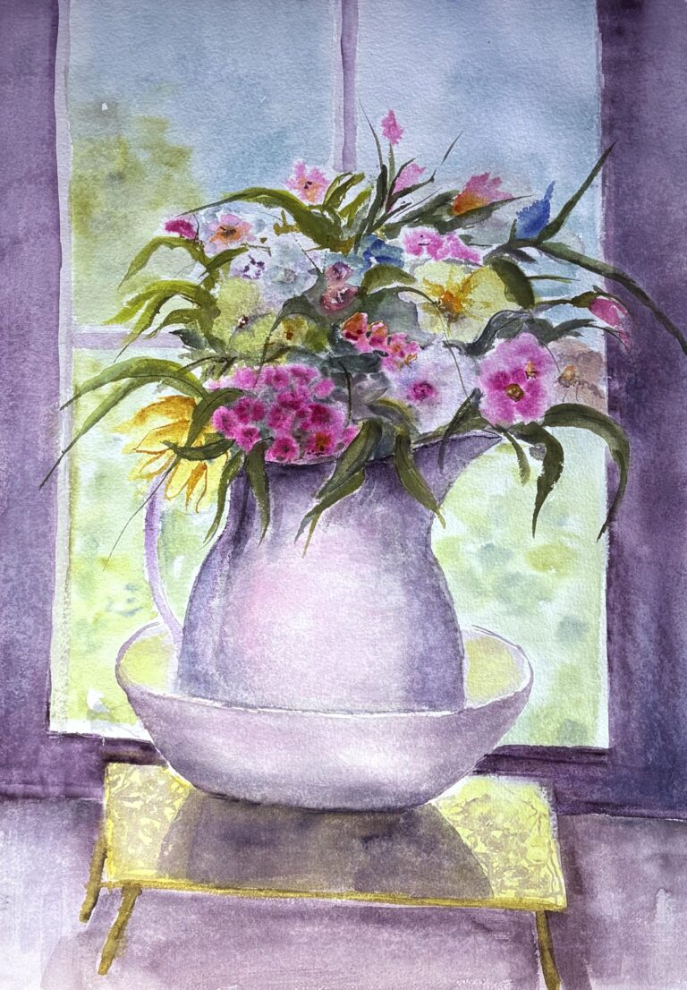 Kevättä ikkunalla - Sinikka Mattila