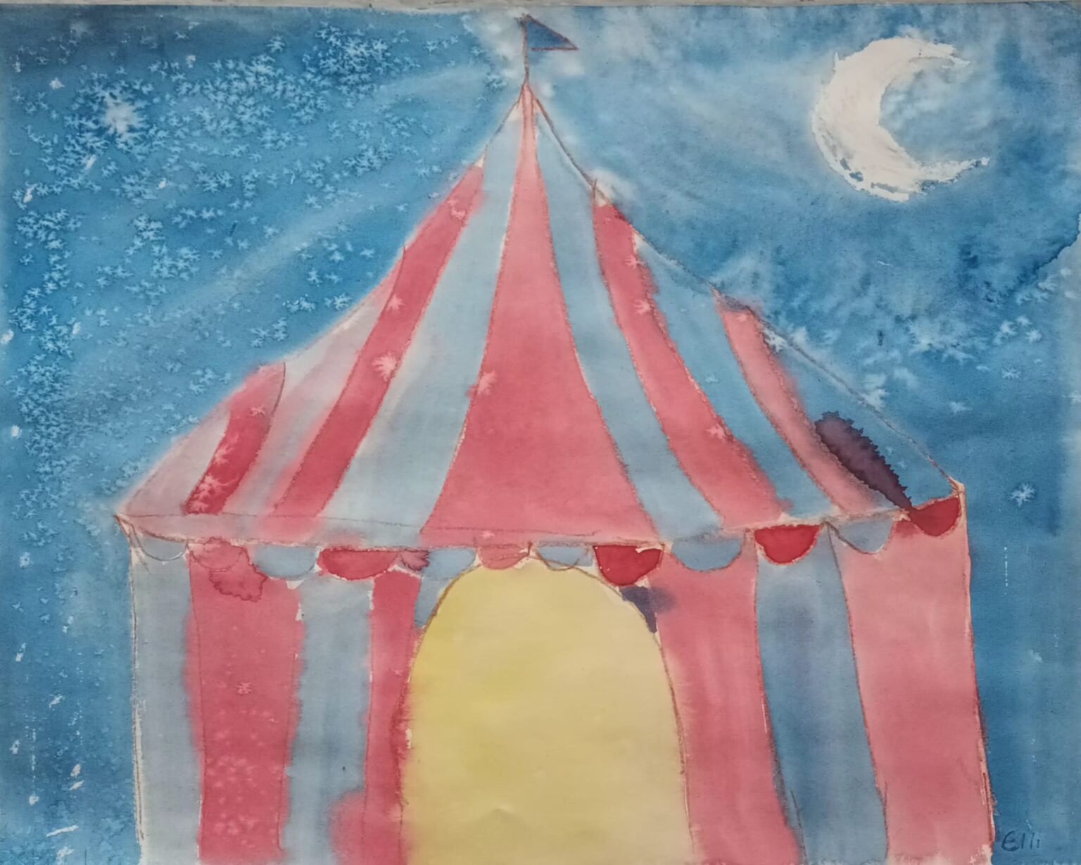 Elli Toivakka 10 v, Estella Taipale 11 v