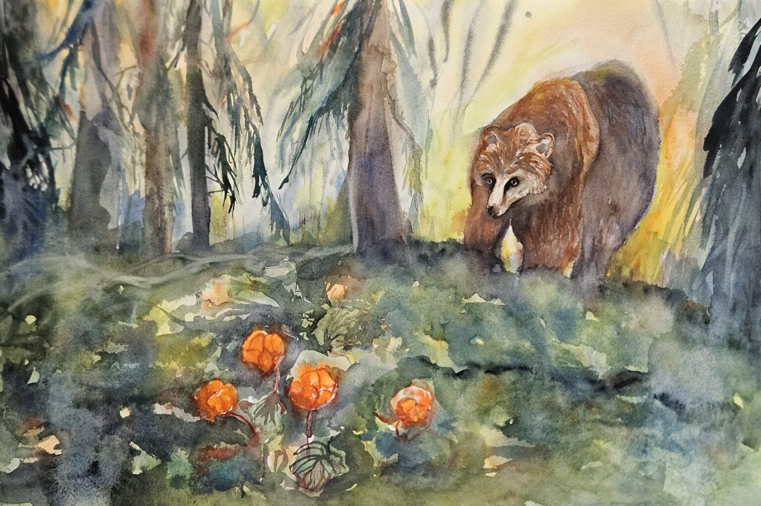 Takuulla yllätyt, 38 x 56 cm,2026 Riikka Palonkorpi
